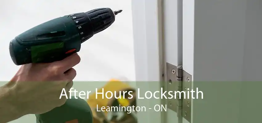 After Hours Locksmith Leamington - ON