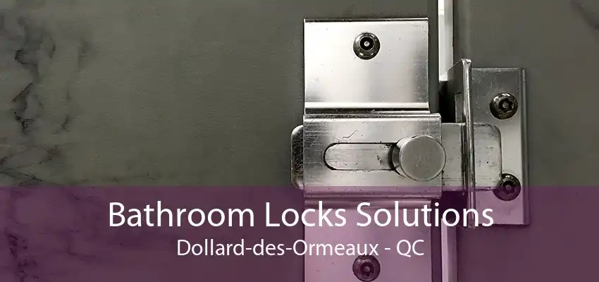 Bathroom Locks Solutions Dollard-des-Ormeaux - QC