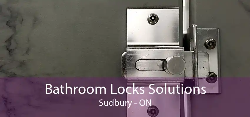 Bathroom Locks Solutions Sudbury - ON