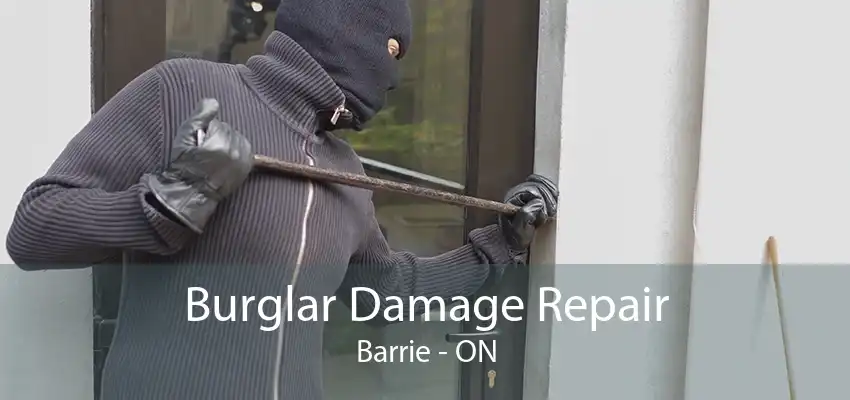 Burglar Damage Repair Barrie - ON