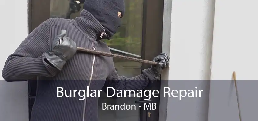 Burglar Damage Repair Brandon - MB