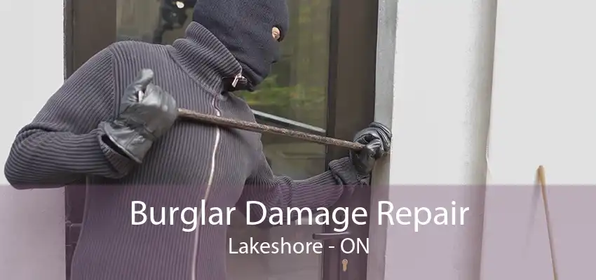 Burglar Damage Repair Lakeshore - ON