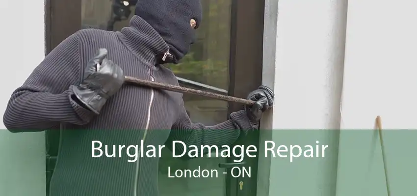 Burglar Damage Repair London - ON