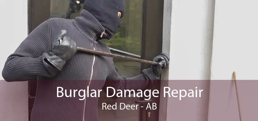 Burglar Damage Repair Red Deer - AB