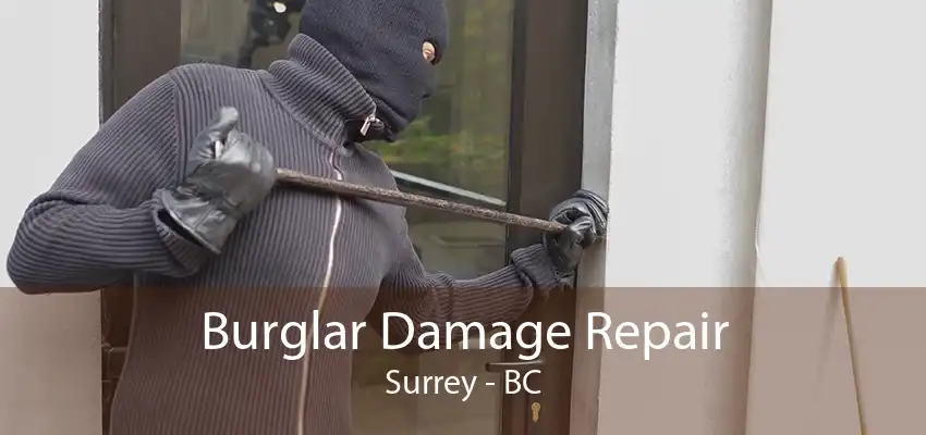 Burglar Damage Repair Surrey - BC