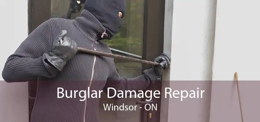 Burglar Damage Repair Windsor - ON