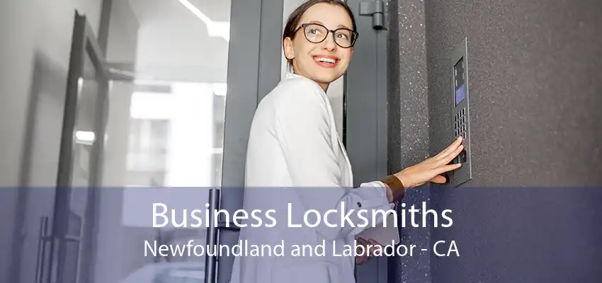 Business Locksmiths Newfoundland and Labrador - CA