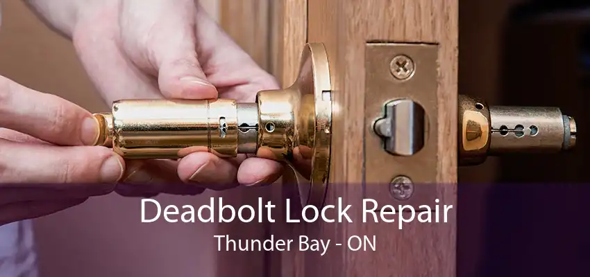 Deadbolt Lock Repair Thunder Bay - ON