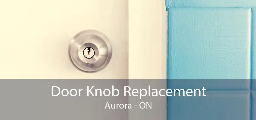 Door Knob Replacement Aurora - ON