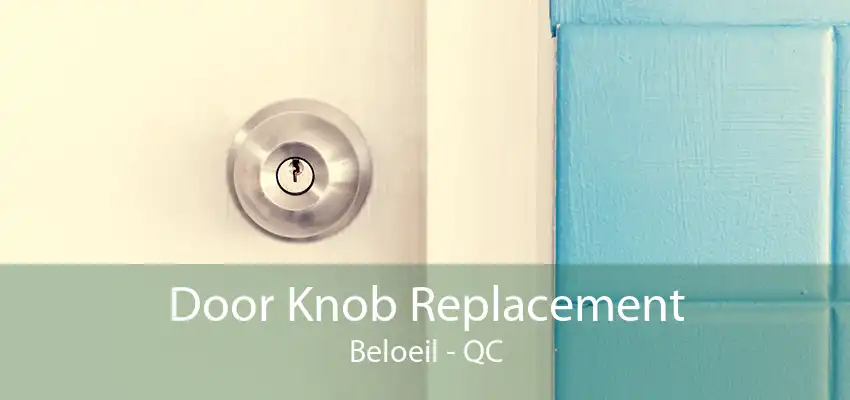 Door Knob Replacement Beloeil - QC