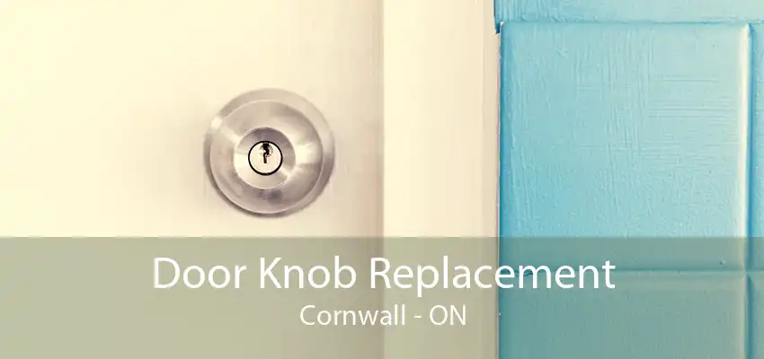 Door Knob Replacement Cornwall - ON