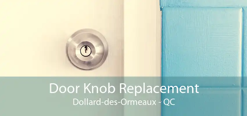 Door Knob Replacement Dollard-des-Ormeaux - QC