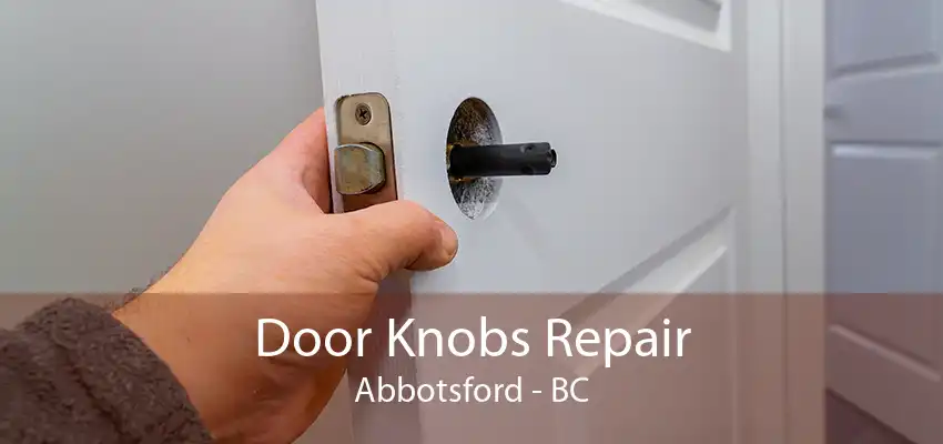 Door Knobs Repair Abbotsford - BC