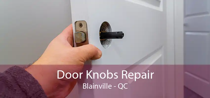 Door Knobs Repair Blainville - QC