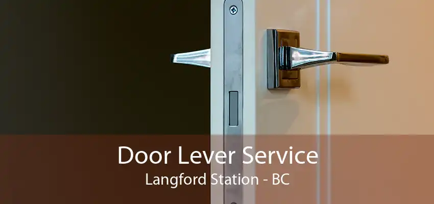 Door Lever Service Langford Station - BC