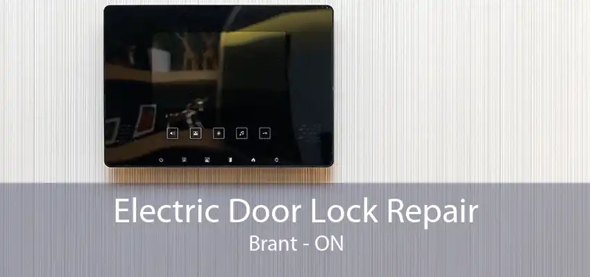 Electric Door Lock Repair Brant - ON