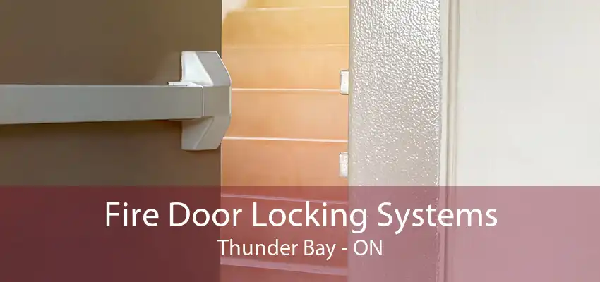 Fire Door Locking Systems Thunder Bay - ON