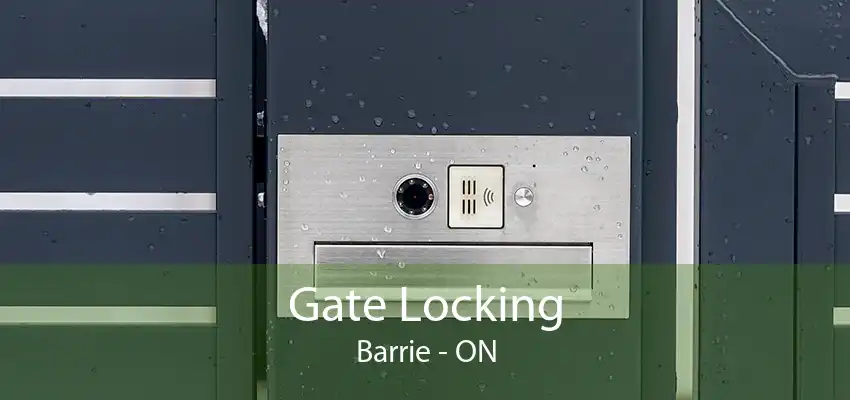 Gate Locking Barrie - ON