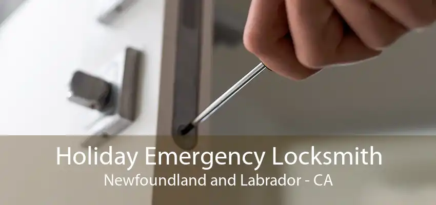 Holiday Emergency Locksmith Newfoundland and Labrador - CA