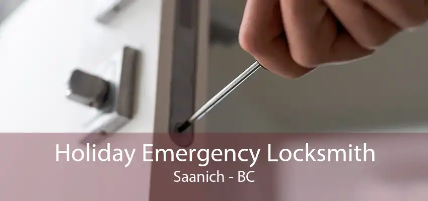 Holiday Emergency Locksmith Saanich - BC