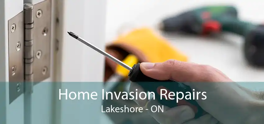 Home Invasion Repairs Lakeshore - ON