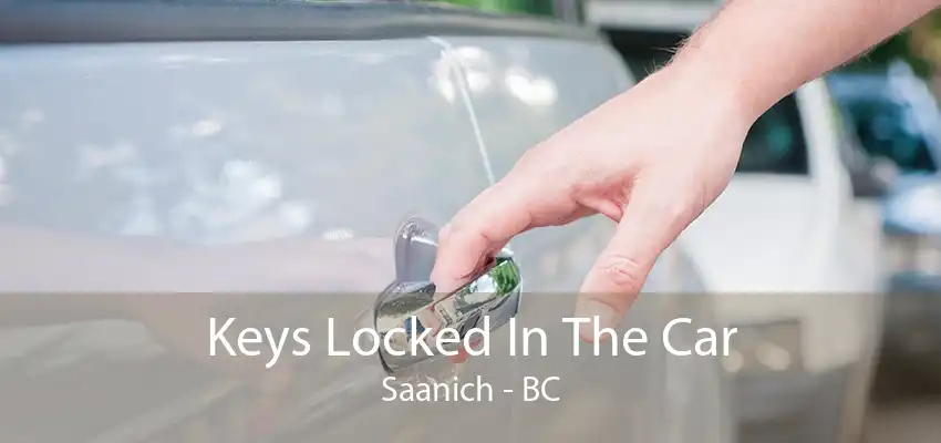 Keys Locked In The Car Saanich - BC