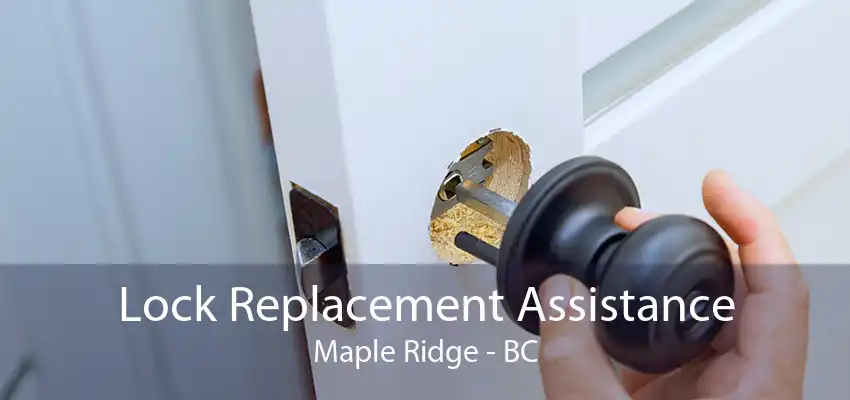 Lock Replacement Assistance Maple Ridge - BC