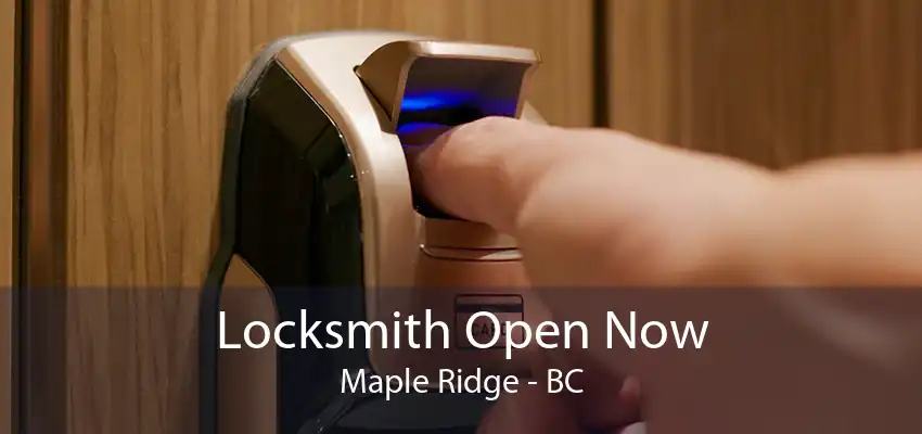 Locksmith Open Now Maple Ridge - BC