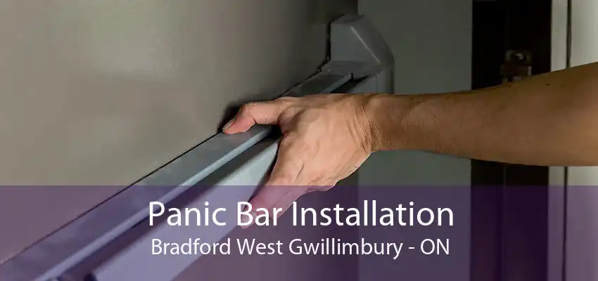 Panic Bar Installation Bradford West Gwillimbury - ON