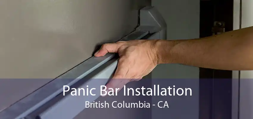 Panic Bar Installation British Columbia - CA