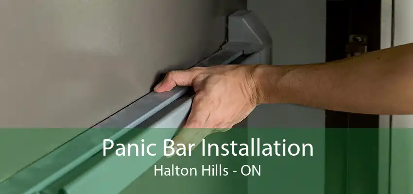 Panic Bar Installation Halton Hills - ON