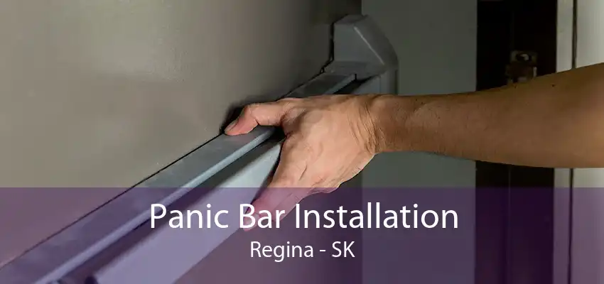 Panic Bar Installation Regina - SK