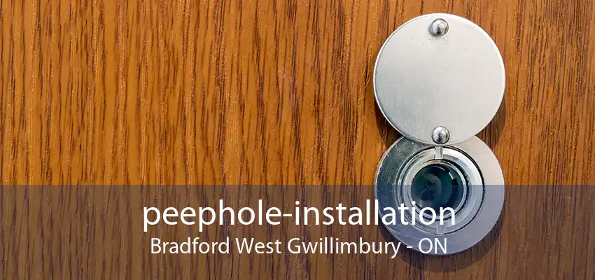 peephole-installation Bradford West Gwillimbury - ON