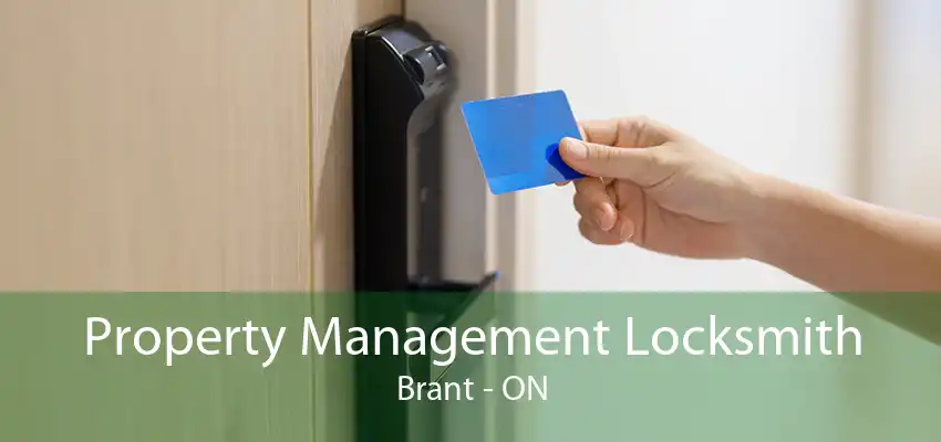 Property Management Locksmith Brant - ON