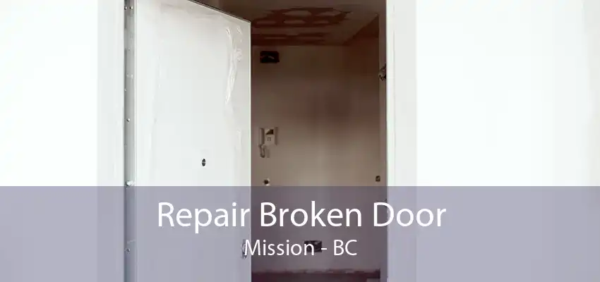 Repair Broken Door Mission - BC