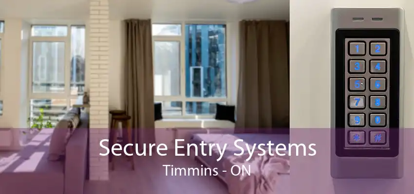 Secure Entry Systems Timmins - ON